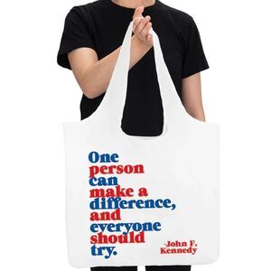 Quotable Bags JFK Reusable Tote Bag